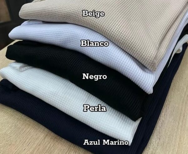 Polo manga larga Varón