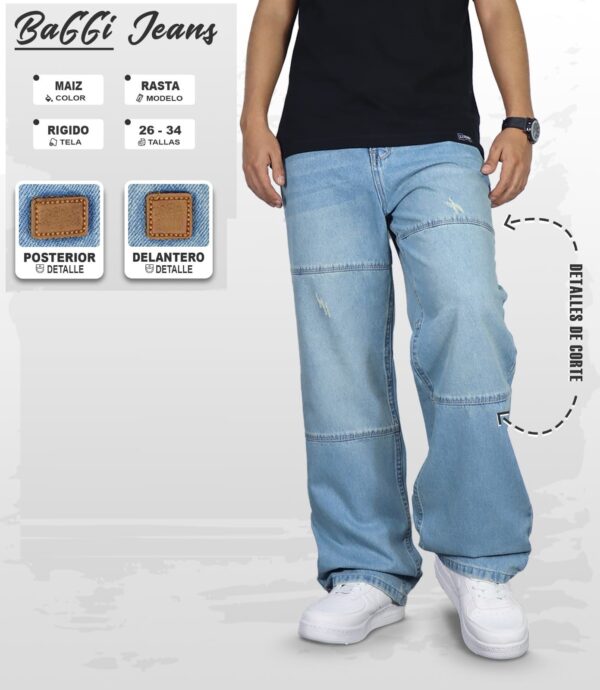 Pantalón Baggi Jeans